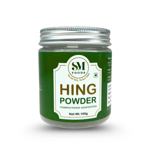 SM Hing Powder 100 gm – Strong Aroma Asafoetida for Indian Cooking, Tadka & Digestion