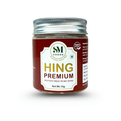 SM Premium Pure Hing Gluten-Free 15 gm – High Strength Nukra Hing for Indian Cooking & Gut Health