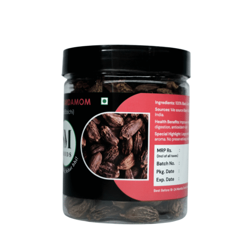 SM FOODS Organic Black Cardamom (Badi Elaichi) – Smoky, Aromatic & Farm Fresh - Image 2