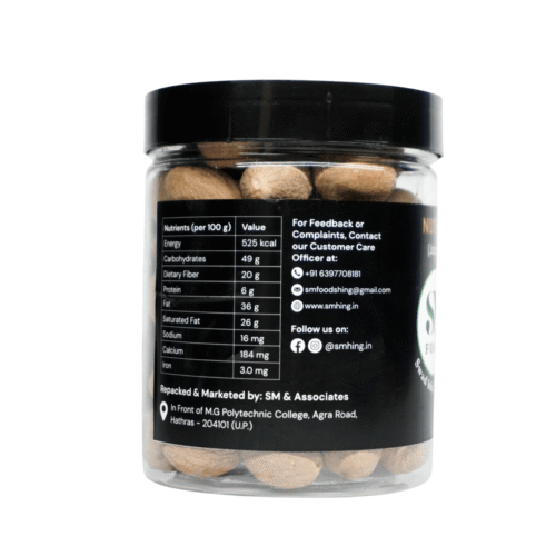 SM FOODS Premium Organic Nutmeg (Jaiphal) – Pure, Aromatic & Farm Fresh from Kerala - Image 3