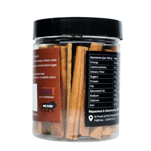 SM FOODS Premium Organic Cinnamon (Dalchini) – Pure, Aromatic & Farm Fresh from Kerala - Image 3