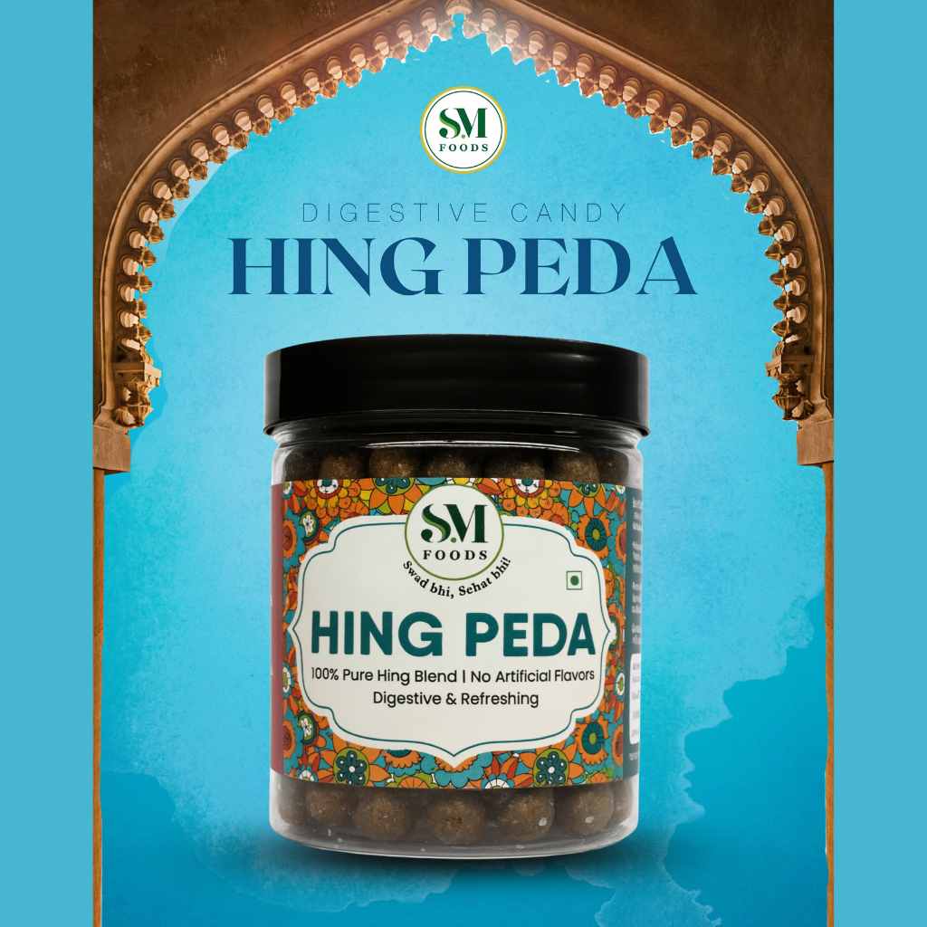 SM FOODS Hing Peda 3 Hing Peda Pure Hing Blend